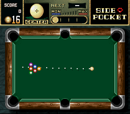 Side Pocket (USA) In game screenshot